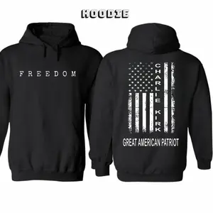 Freedom Hoodie American Flag Graphic Pullover Sweatshirt, Unisex USA Patriotic Streetwear, Great American Patriot Gift