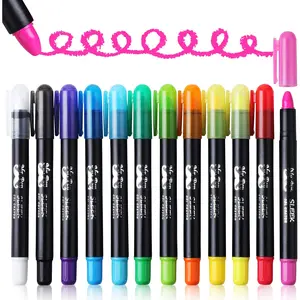 - Crayons, Gel Crayons, 12 Pack, Twist up Crayons, , Silky Crayons for Coloring Book,  Journaling, Artist Crayons, Crayons for Adult Coloring, Gel Crayons for