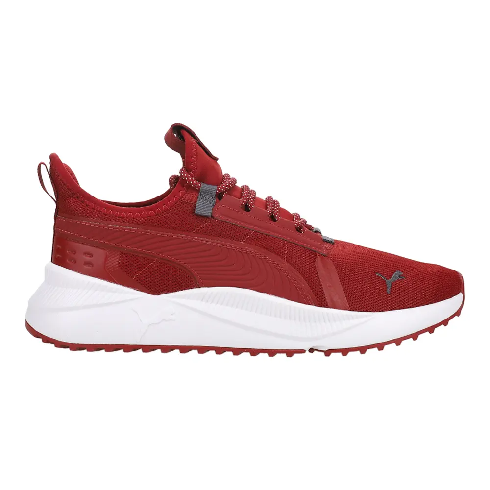 PUMA Mens Pacer Future Street Speckle Lace Up Sneakers Shoes Casual - Red