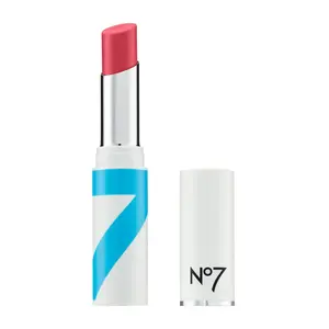 No7 HydraLuminous Lip Balm - Tinted Lip Balm with Hydrating Hyaluronic Acid - Lip Moisturizer with Sheer Color for Subtle Shine & Balmy Finish (2.8g)