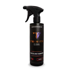Trinity Global Water Spot Remover - Professional Grade Formula for Glass Clear Coats Metal & Ceramic Surfaces Safe Fast Acting Rinseless Wash