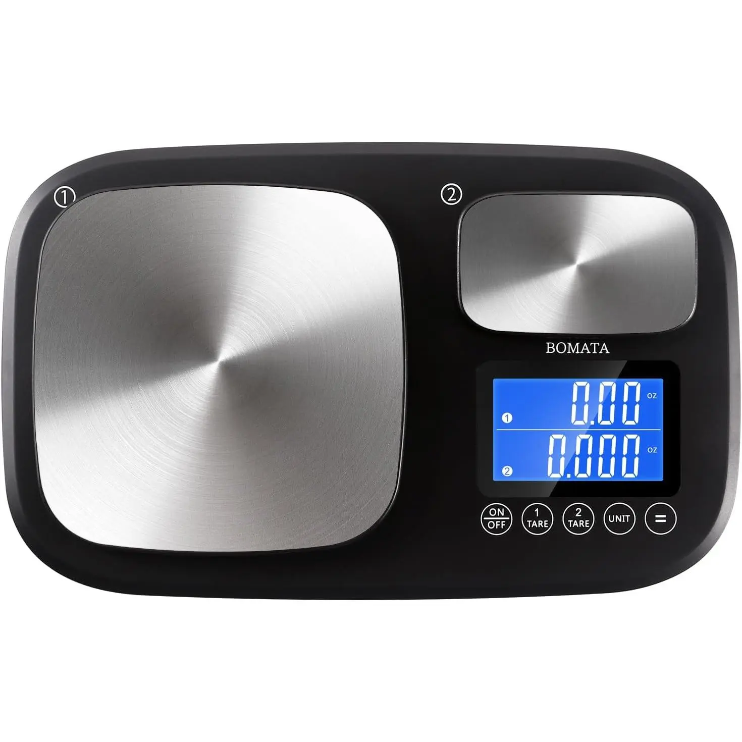 0.01g/500g & 1g/15kg Dual Platform Kitchen Scale with Two Precisions, Accumulation Function, Gram and Ounce, Digital Scale for Food, Baking, Yeast, Jewelry B614