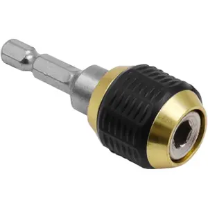 1pcs 60-150mm Steel Keyless Drill Chuck Screwdriver Impact Driver Adaptor1/4''hex Shank Drill Bit Tool Quick Change Convertor Adapter,1pc 0-60mm,summervibes