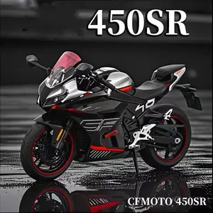 New Cfmoto 450sr Alloy Motorcycle Model, 1:12 Scale, High-End Gift Box, Perfect for Gifting, Ideal for Ceremonies