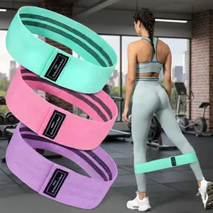 Exercise Resistance Band Set, 3 Elastic Squat Bands, Yoga Stretch Strap, Home Fitness Outdoor Equipment, Fitness Training Band, Christmas Gift