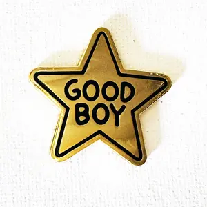 Good Boy Star Pin