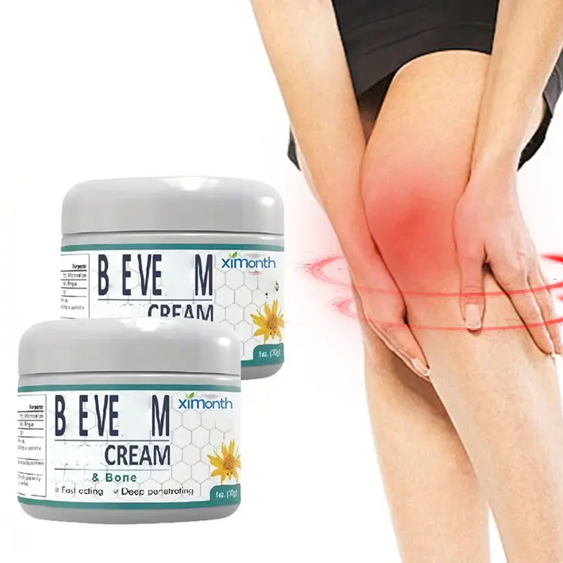 Bee Venom Warming Body Cream – Fast Absorbing Muscle & Joint Comfort Massage Cream for Back, Neck & Knees