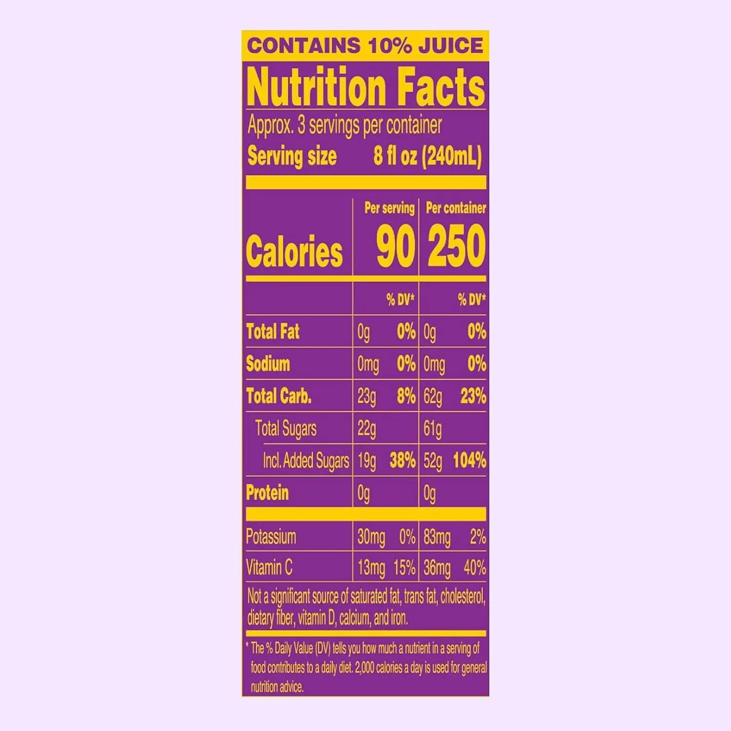 Fruit Punch / 16 Fl Oz (Pack of 24)