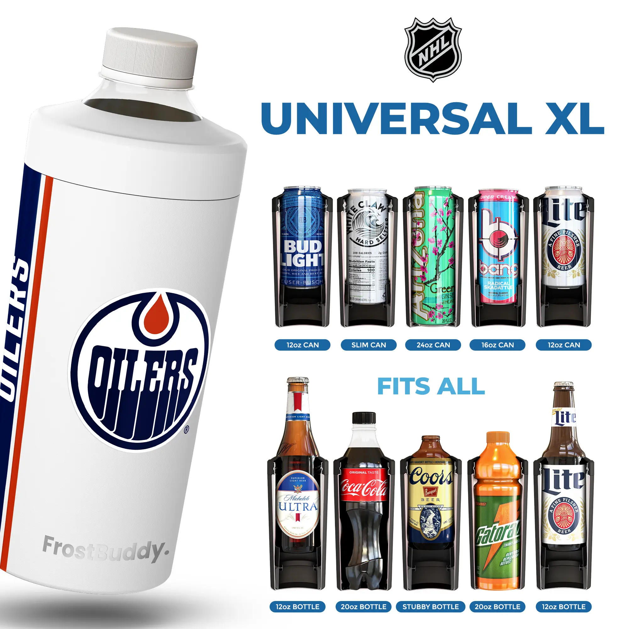 Universal XL - NHL Edition - Can Cooler - Fits all Your Drinks Universal XL - NHL Edition - Can Cooler - Fits all Your Drinks