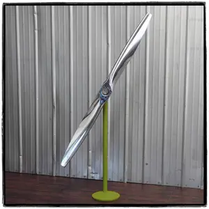 The Iron Man Mirror High Polished Airplane Propeller Fix-Pitch Sculpture