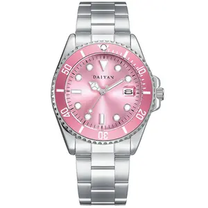 Women Diver-Style Watch – 38MM Waterproof Quartz Timepiece with Silicone or Stainless Steel Strap – Stylish Sport Watch with Date Display, Luminous Hands, Mineral Glass, and 30M Water Resistance – Perfect Gift for Couples or Daily Wear