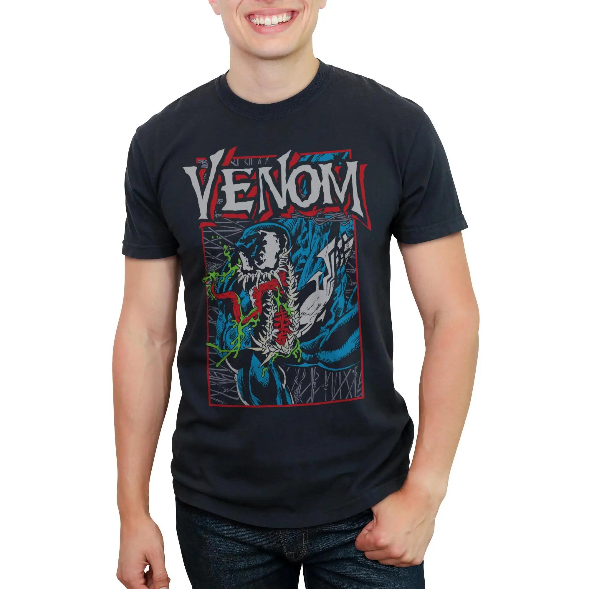 Men's Marvel: Venom Classic Venom Poster T-Shirt