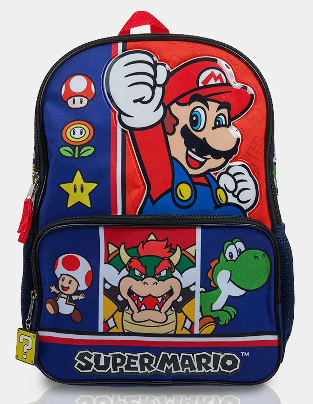 BIOWORLD Super Mario Backpack, Multi-Colored BIOWORLD Super Mario Backpack, Multi-Colored