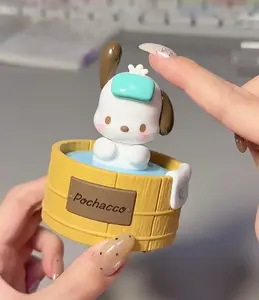 Sanrio Family Spinning Hot Spring Series Figure Blind Box