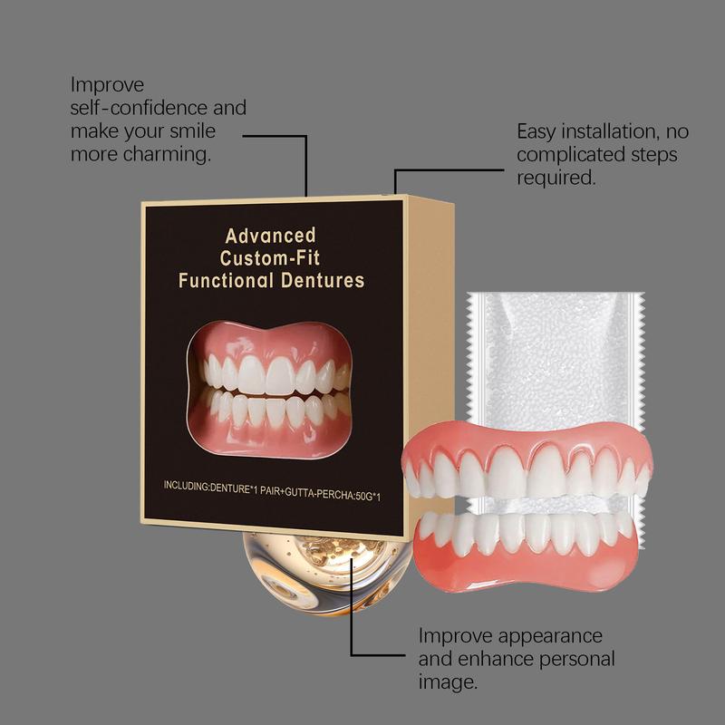 Smile Boosting Dental Veneer Kit Daily Use Teeth Shaping and Whitening Set for Natural and Beautiful Smile Enhancement
