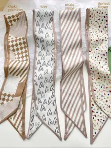 Boho Style Love Heart & Floral & Geometric Pattern Hair Band, Fashionable Hair Accessories for Women & Girls, Minimalist Bandana Headwear Suitable for Thick Hair