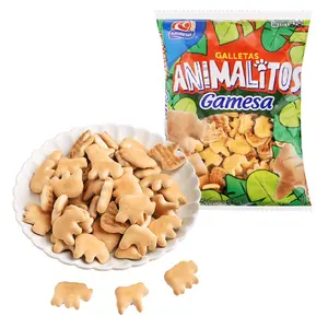 Gamesa Animalitos Cookies 454g - Fun Animal Shapes Snack for Kids & Adults