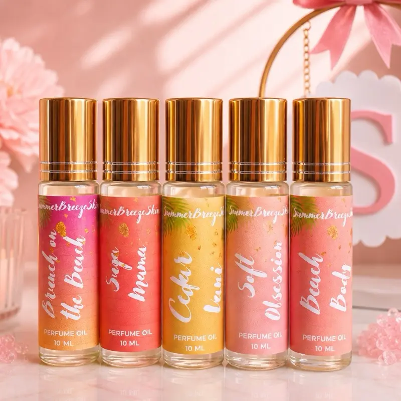 Our Seasonal scents Roll on it 5 Ml sample size and 10ml captivating blend for attractive and confident feeling