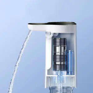 Portable Wireless Water Dispenser Pump with Type-C Fast Charging Foldable Design Strong Motor Dust & Mosquito Prevention Long Battery Life for Home Kitchen Outdoor Office