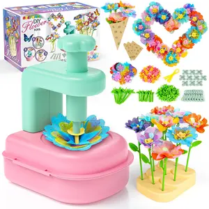 DIY Flower Bouquet Craft Kit – Creative Flower Set for Kids Ages 4-8, Make Stunning Bouquets & Wreaths, Hands-On Arts & Crafts Activity, Perfect Gift for Birthdays & Holidays