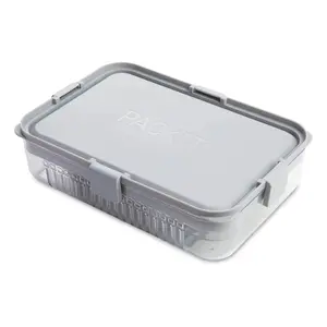 Packit MOD Large Bento Container - Steel Gray