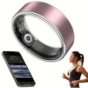 Smart Ring Fitness Tracker for Women Men - Waterproof Health Rings for Sleep Tracker,Fitness Ring for Family Care,Step and Burned Calories Counte,Comfortable to wear,Smart photo taking (controlled by APP）Wearable Devices for Halloween, Birthday Parties