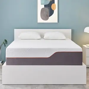 8" Cooling Twin Full Queen Gel Memory Foam Mattress - Easy Setup, Discreet Shipping, and Great Value!