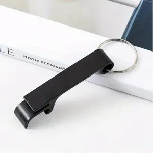 Key Chain  Bottle Opener - Pocket Portable Small Size Key Ring Can Opener for Celebration, Party, Travel, Camping and Home Kitchen Utensils