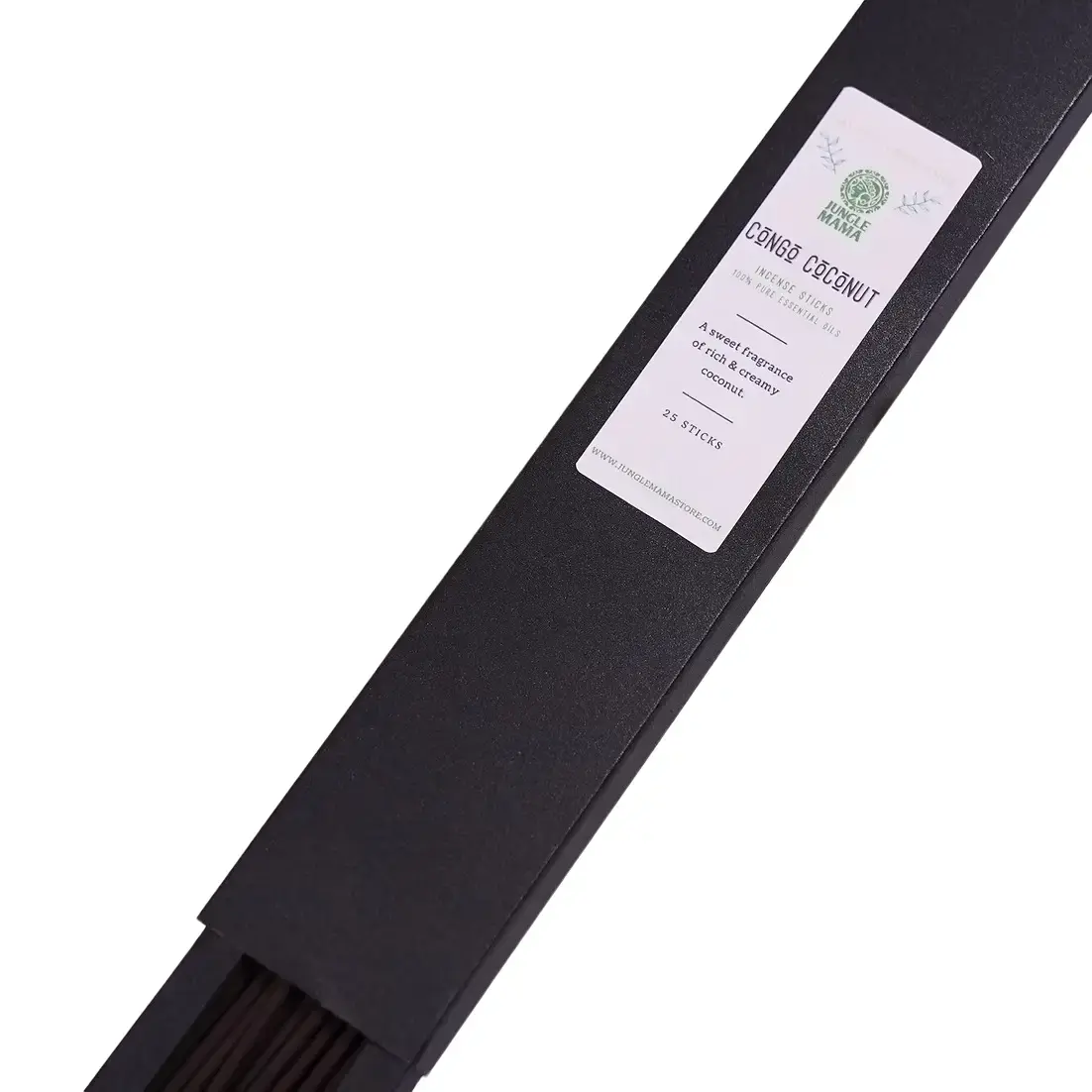 Congo Coconut Incenses - 100% Pure Essential Oils Scented Fragrance Perfume Aroma Sticks 10.5 Inches Long Enhance Your Ambiance