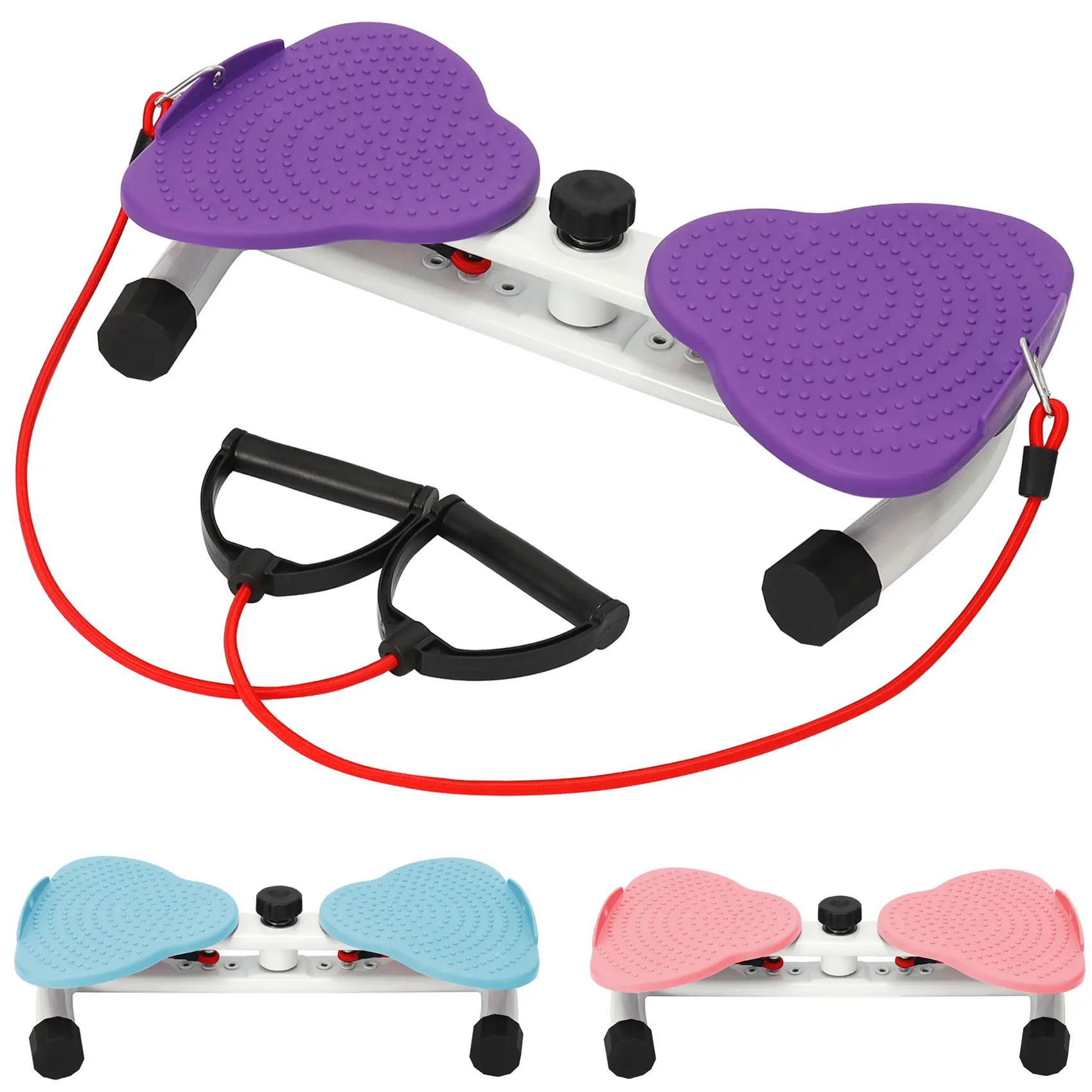 Waist Twister Machine Exercise – Adjustable Ab Twist Board with Foot Massage Design, Stable and Noiseless Core Trainer for Home Workout, Compact Fitness Equipment for Men and Women, Ideal for Daily Training and Full Body Exercise