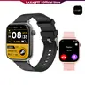 LAXASFIT Men's 1.83in HD Touch Screen Health Smartwatch - 230mAh, Magnetic Charging, Bluetooth Calls, IP68 Rated Waterproof, Calorie & Step Tracker, Remote Capture, Dynamic Island, Music Player, iOS/Android Compatible, Ideal Gift