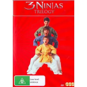 3 Ninjas Trilogy  [DVD Video Disc] Australia - Import, NTSC Region 0