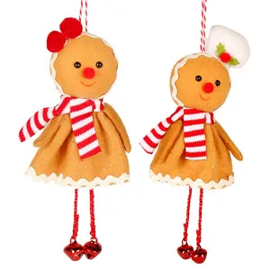Gingerbread Man Ornament For Christmas Tree Gingerbread Figurine Ornament For Christmas Tree Hanging Decorations Holiday Xmas Season Home Decor Gifts