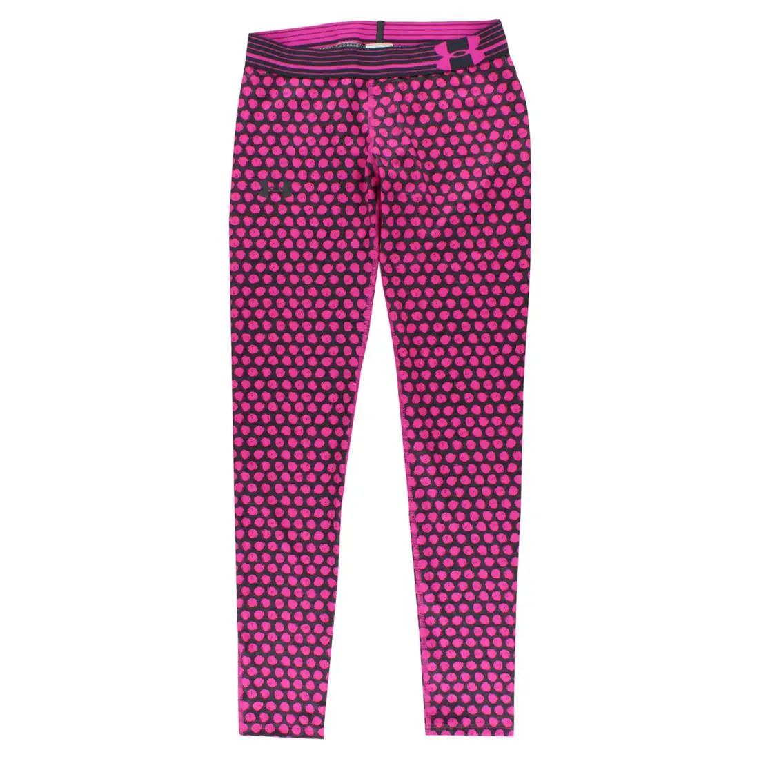 Under Armour Girls Heat Gear Printed Leggings Pink Under Armour Girls Heat Gear Printed Leggings Pink