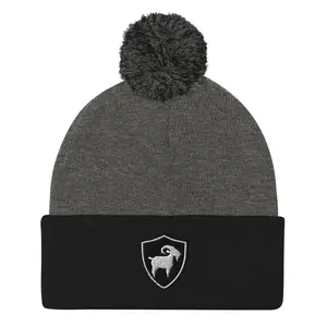 Goat of Arms Pom Beanie