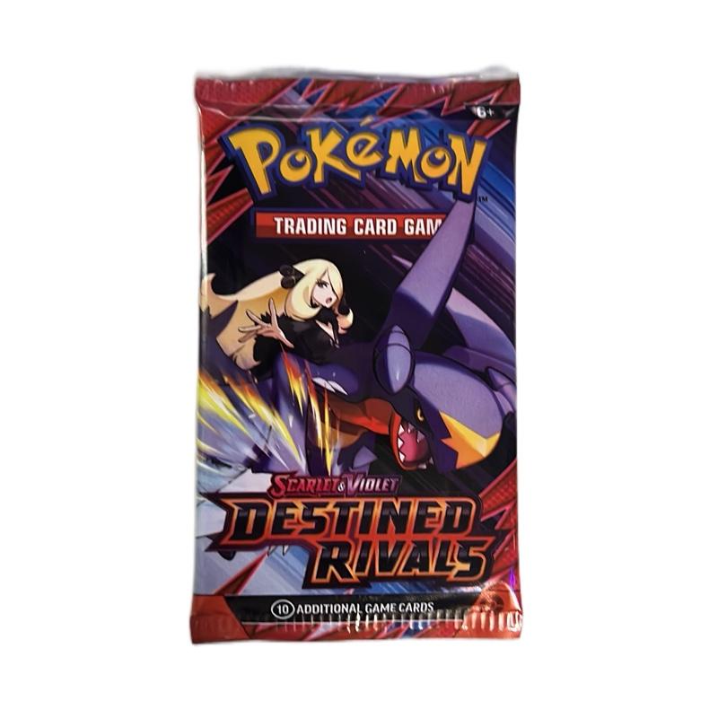 Live Rip Pokemon Destined Rivals booster pack (10 playing cards ...