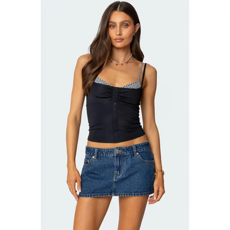 layered tank tops in early 2000 - TikTok Shop