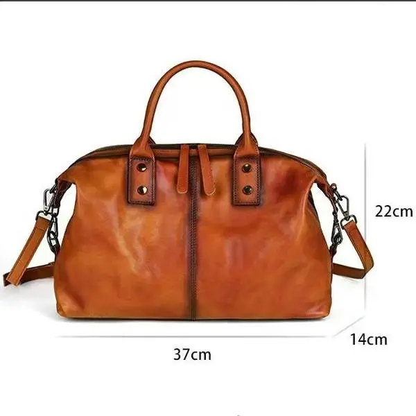 Women's Plain Genuine Leather Crossbody Shoulder Bag - Adjustable Strap, Hidden Coin Pouch for Business, Parties, Elegant