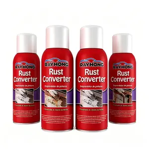 Rayhong Rust Converter - No Sanding Required Direct-to-Rust Primer for Car Chassis, Undercarriage & Metal Parts, Anti-Rust Protection & Prevention Coating
