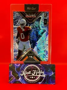 🔥🔥 2024 Wild Card Auto Mania Blue Eagle - Ja'Tavion Sanders #2024 - 1/1 🔥🔥