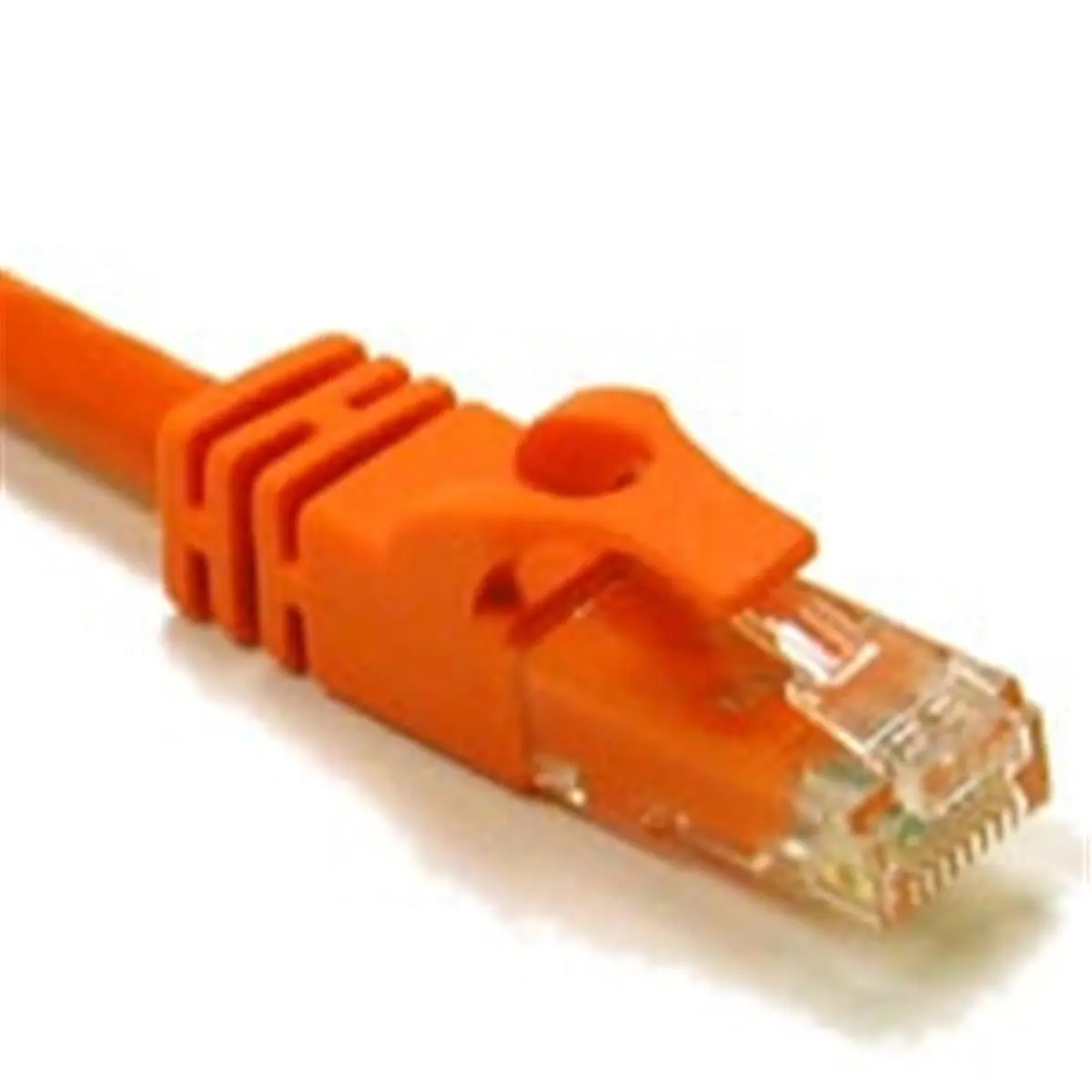 Cables To Go 27895 25ft Cat6 550 MHz Snagless Crossover Cable - Orange, Data Cable, Network Cables
