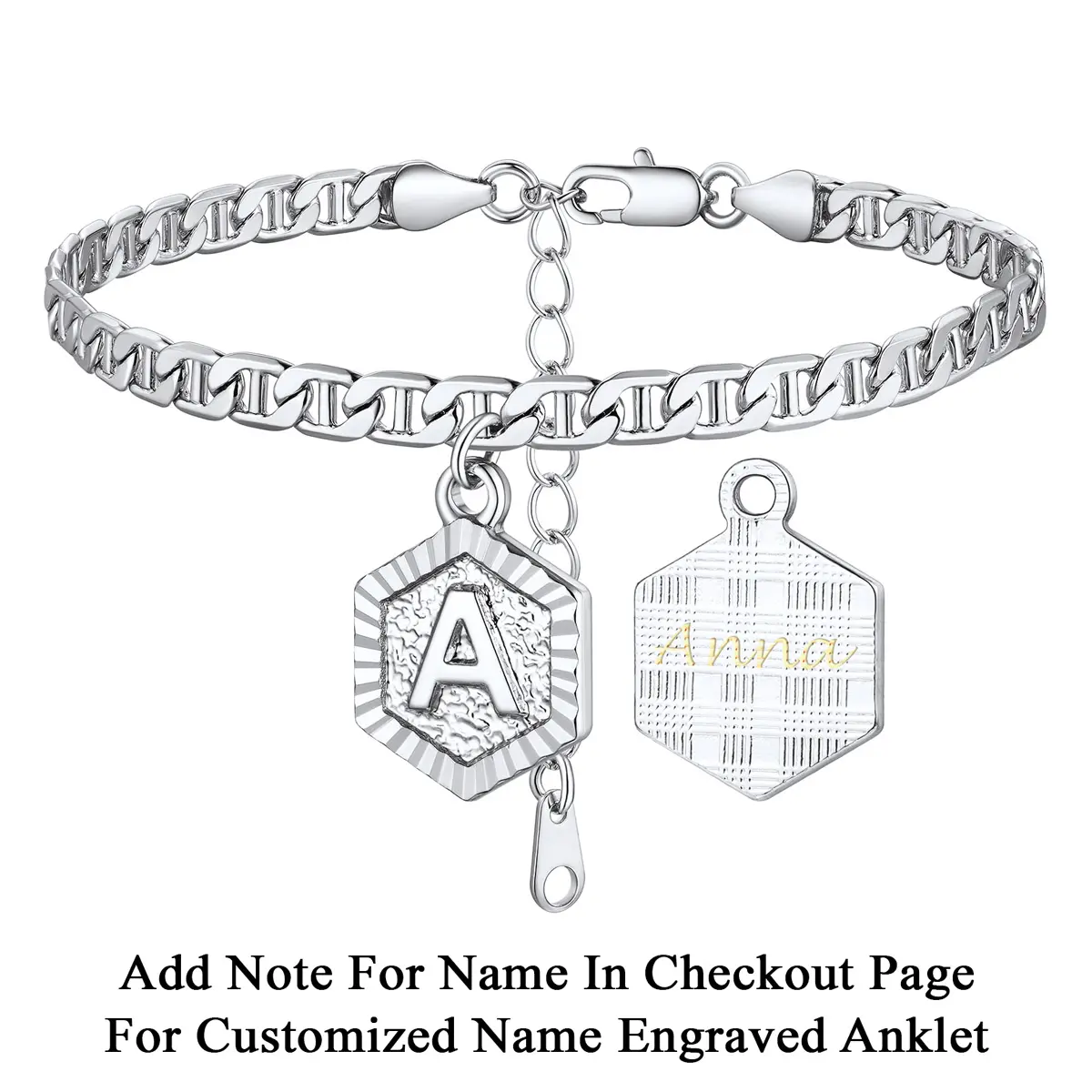 【Name Engraved Version】Silver Color