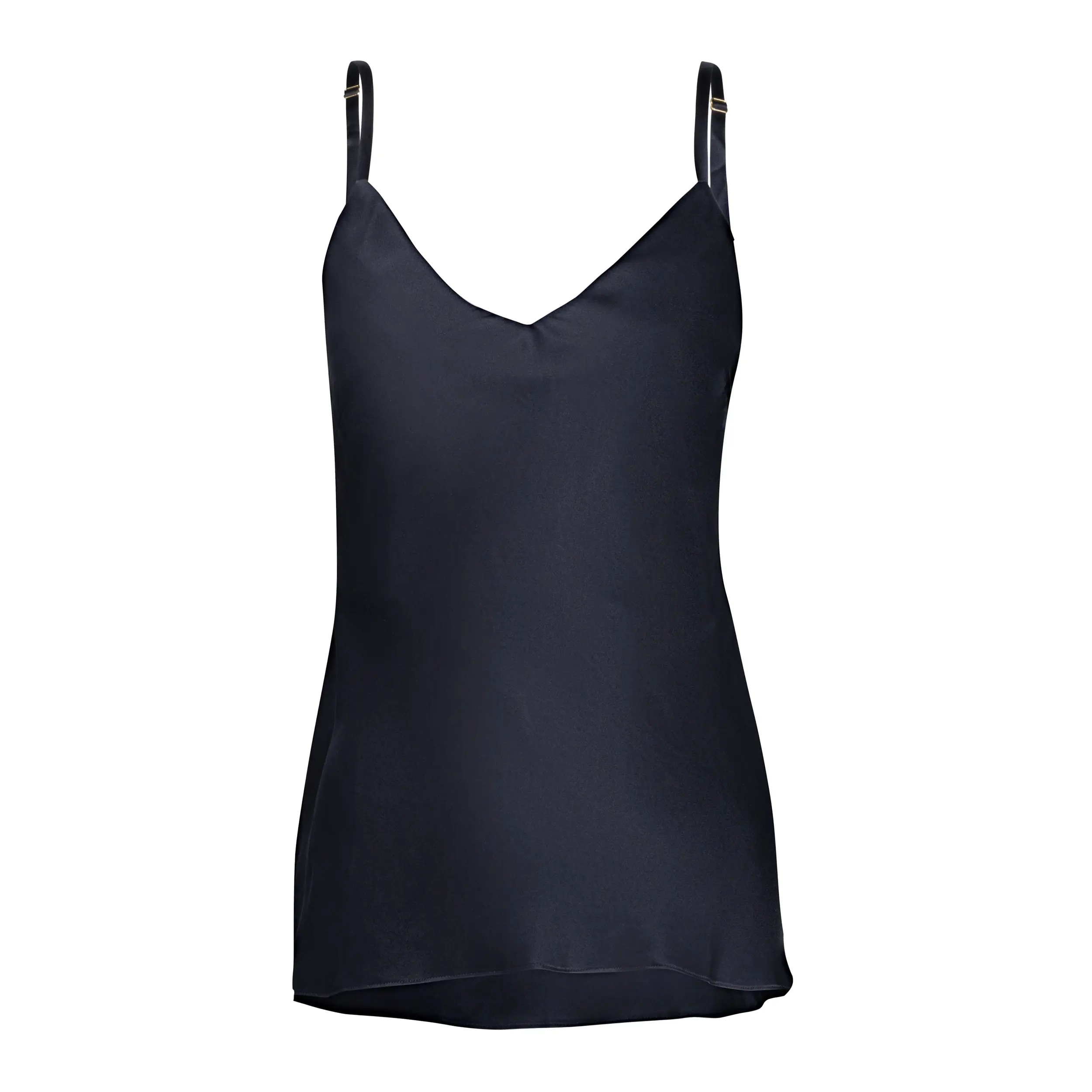 silk camisole in noire
