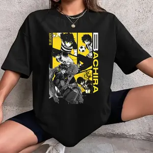 Bachira T-Shirt, BlueLock Anime Shirt, Soccer Anime