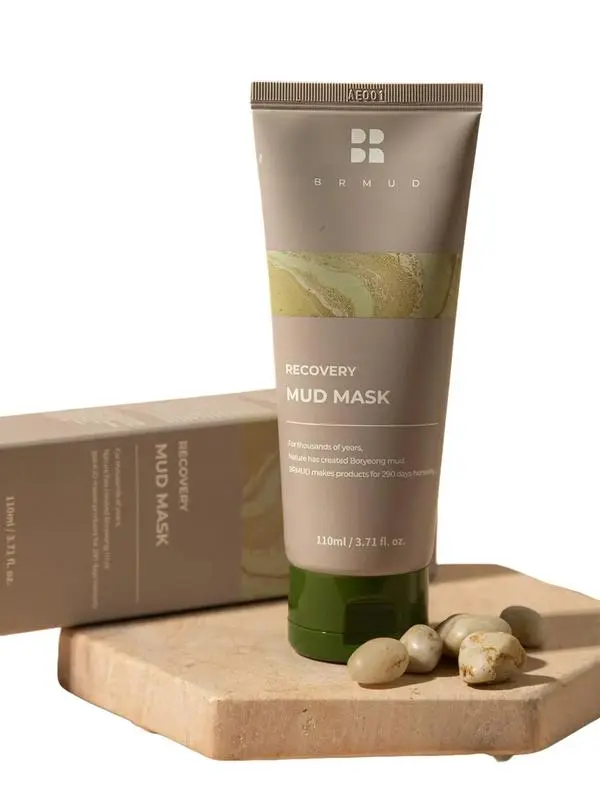 [Official Shop] Mud Mask + Cleanser Bundle BRMUD Relief Mud Mask and Cleanser – Deep Cleansing with Boryeong Mud.  Skin Repair Skincare Comfort Facial Facial Wash