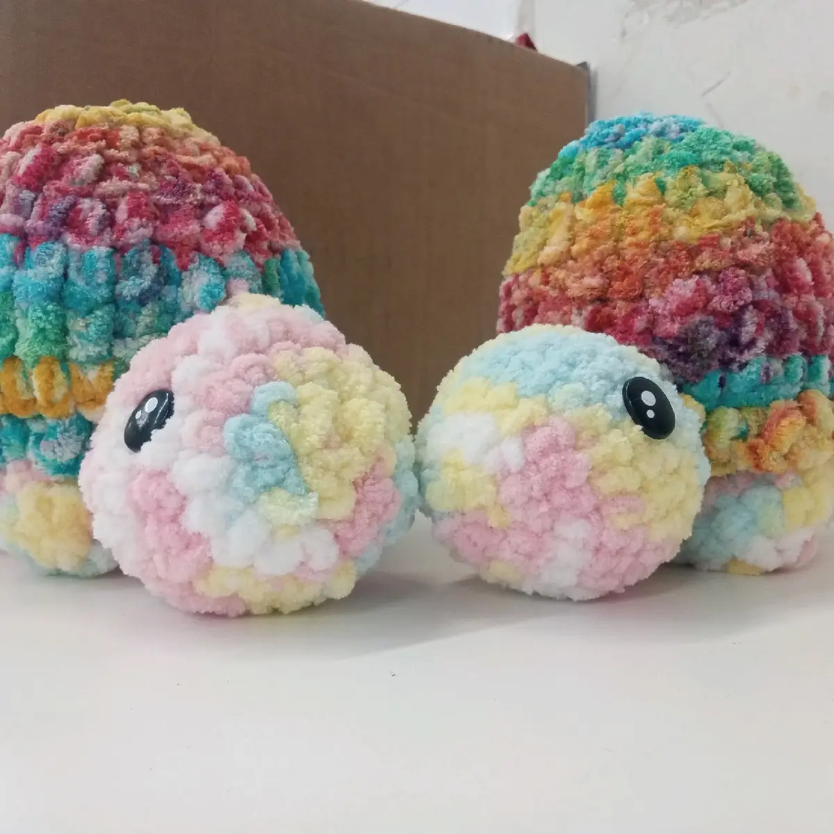 Handmade Crochet Turtle - Knit Knots Crochet