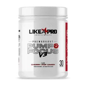 Like A Pro Pump And Focus v3 Low Stim Pre-Workout