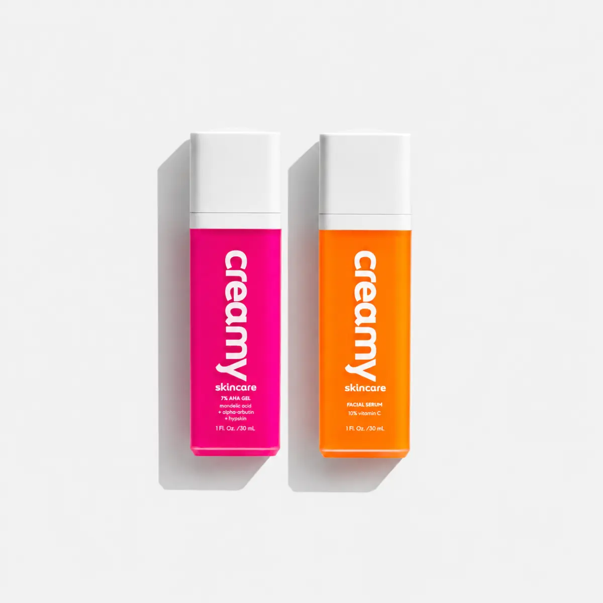 Brightening CREAMY Get Glowing Combo with Skin Repair Serums