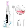NBGRLVS Rechargeable Oral Irrigator Kit - Waterproof Adjustable Teeth Cleaning Machine, 3 Cleaning Heads, 300g, Removes Plaque Tartar Stains, Prevents Cavities Bad Breath Gum Disease, 4-6H Battery, LED Light, Adult At-Home Care Solution