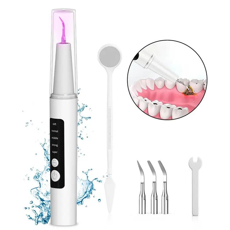 NBGRLVS Electric Scaler/Oral Plaque/Tartar Remover with Effective Remove Plaque Tartar and Stains Preventing Cavities Bad Breath and Gum Disease for At-Home Teeth Cleaning Cost-Effective Oral Care Solution - Cleansing summerwins